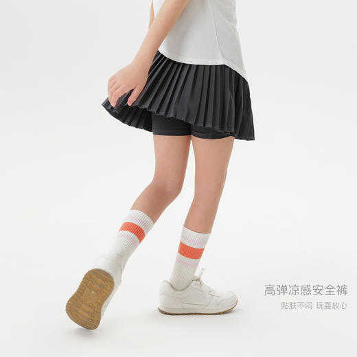 马克珍妮女童网球运动百褶裙裤儿童短裙半身裙2025夏装新款550621 商品图4