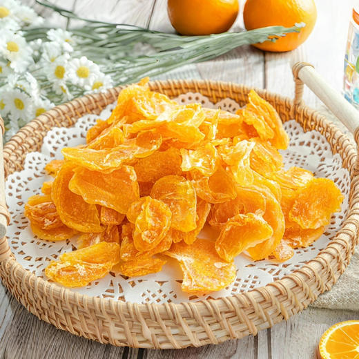 吃了会爆浆的橘子“软糖”❗️29.9到手2大袋🔥橘味chao浓🍊蜜橘干 6斤鲜果1斤浓缩 一口还原了新鲜柑橘味基地直邮 商品图0