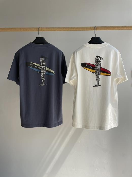 42-2 情侣款 25SS 叛逆浪漫 签名字母/冲浪板骑士 宽松圆领短袖 T袖 商品图9