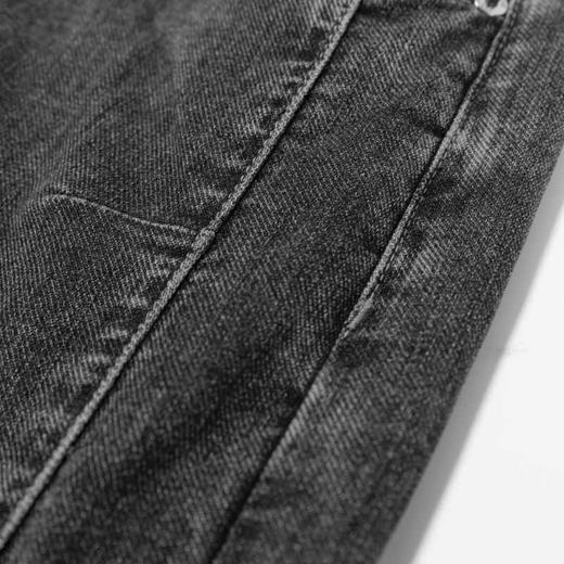 【新品上新】HX 夏季水洗萝卜牛仔九分裤S210420010101 商品图5