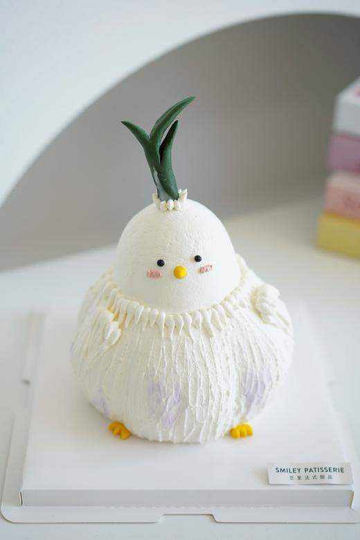 手绘奶油蛋糕 | 鲜果原味奶油 - 歪头蒜鸟 商品图1