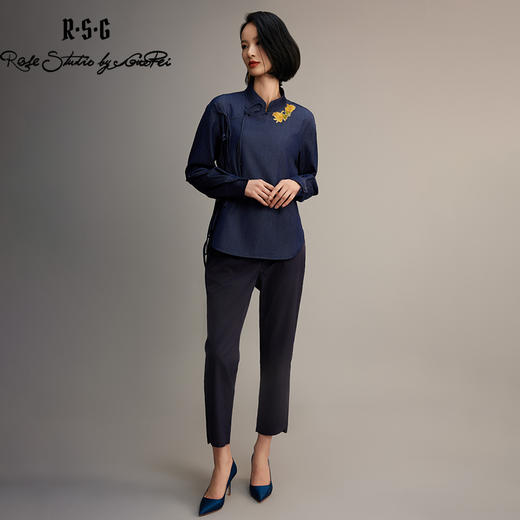 春夏薄款铅笔裤时尚休闲女裤 商品图0