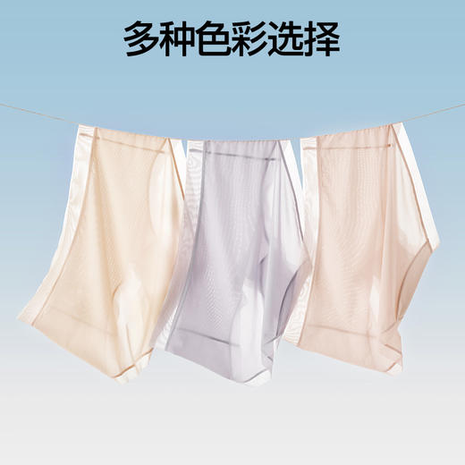SIINSIIN氧气内裤2.0冰丝裸感轻薄透气抗菌三角短裤 商品图4