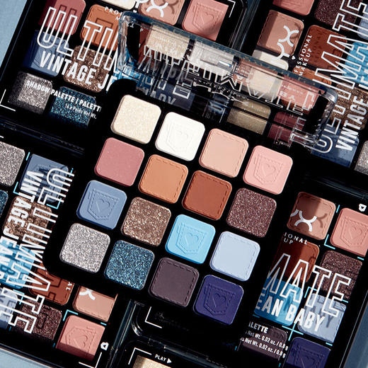 【海豚美购】NYX逆色16色眼影盘 #牛仔盘 商品图4