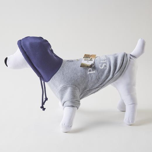 狗狗衣服 工装风/时尚格子裙/双层卫衣/时尚卫衣/四脚冲锋衣/晴雨两用冲锋衣/防水雨衣 商品图4