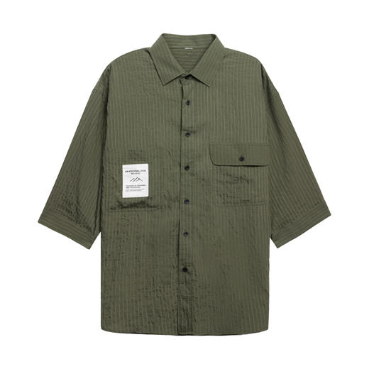 HX 夏季翻领中袖衬衫Z103420032101 商品图0