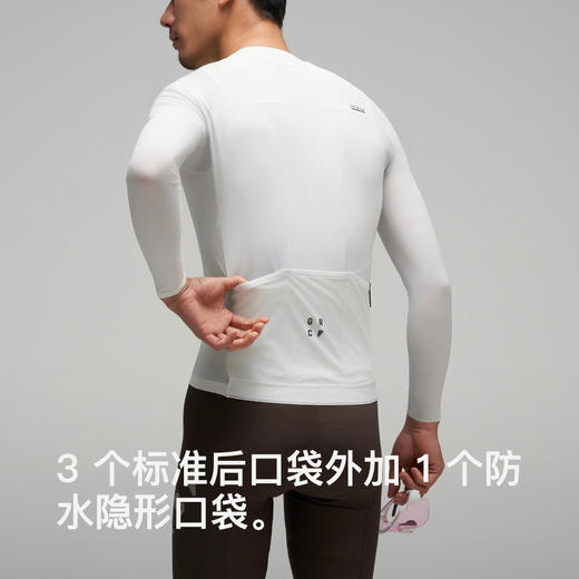 GRC桀骜无尽春夏新款BLACK LABEL黑标系列快干防晒骑行长袖男 商品图3