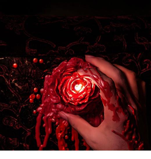 低温玫瑰蜡44℃ 不会烫伤易清理 情侣香薰蜡烛ins花朵玫瑰牡丹花约会伴手浪漫摆件 商品图3