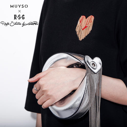 R.S.G & MUYSO联名款 LUNA LOVER多用途半月女士背包 商品图1