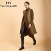 郭培成衣品牌精品系列新中式老钱风偏襟羽绒大衣 商品缩略图3
