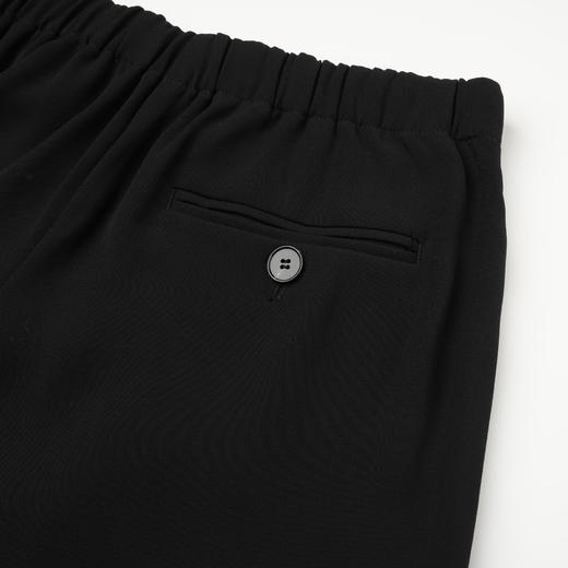 ROMI STUDIO休闲版型百搭显高直筒阔腿裤女后腰松紧长裤子K3212 商品图3