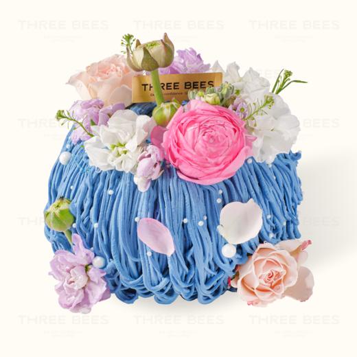 蓝染时光 | 花香乌龙蓝莓奶油蛋糕 商品图0