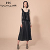 RSG郭培成衣品牌纯色高级感修身高腰皮质长裙百搭 商品缩略图2