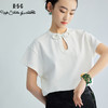 郭培成衣品牌精品系列新中式镂空盘扣小飞袖T恤 商品缩略图3