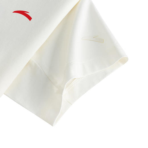 安踏冰丝T丨户外休闲针织短袖女士夏季新款趣味印花t恤上衣162526105 商品图3