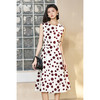 米思阳2025夏季新款时尚高级感波点连衣裙减龄显瘦背心A字裙1868 商品缩略图0