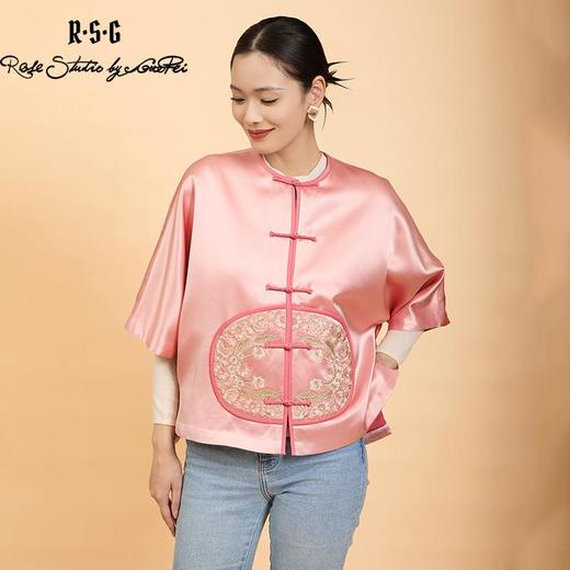 东方境X郭培联名系列：轻高定圆盘刺绣棉服 商品图1