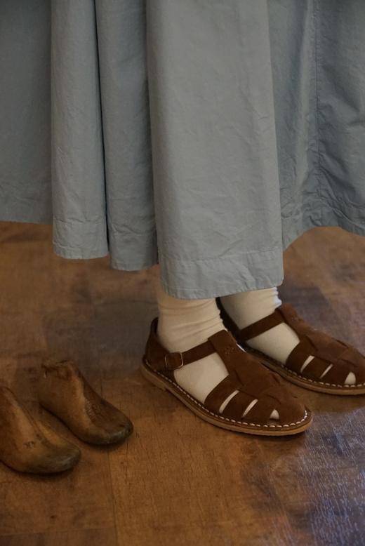 STEVE MONO 植物鞣制手工皮鞋(绒面) 商品图1