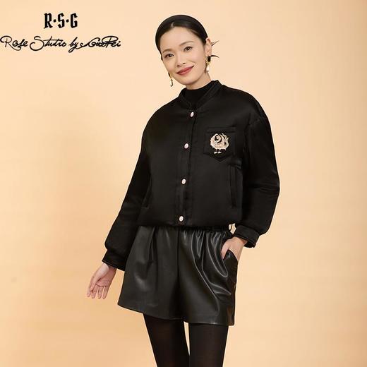 郭培成衣品牌精品系列暖意“绒绒”系列双兜百搭羽绒服 商品图0