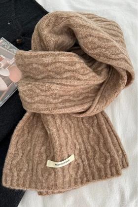 Say Something 百搭单品休闲保暖针织围巾 21719