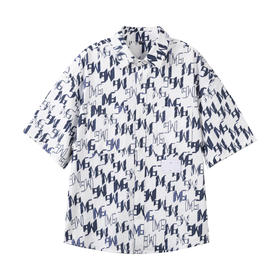 【新品上新】HX 夏季翻领短袖衬衫S103422196101