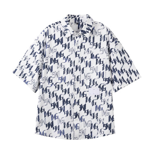 【新品上新】HX 夏季翻领短袖衬衫S103422196101 商品图0