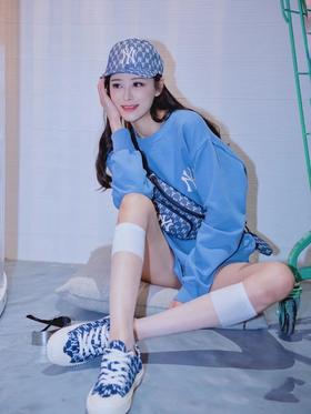 MLB    牛仔老花满印NY棒球帽                  发货时效3-7天【种草号团购】