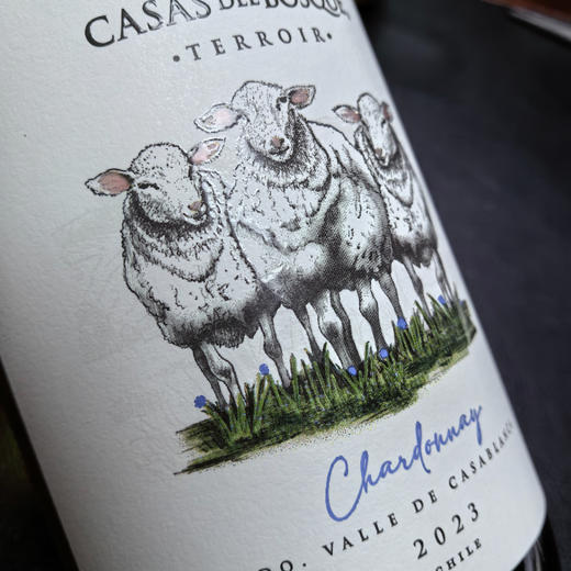 卡萨伯斯克酒庄精选霞多丽白葡萄酒（三羊风土标） 商品图5