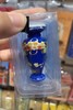 蓝玻璃粉彩花卉瓶冰箱贴 商品缩略图0