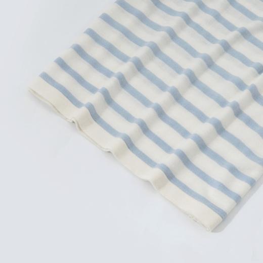 Grace&Glam 法式撞色条纹正肩中袖上衣 商品图4