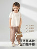 英氏儿童纱布裤子夏季女童透气防蚊裤2025新款长裤子YRKCJ2R026A 商品缩略图3