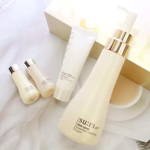 【海豚美购】苏秘[呼吸]skin saver发酵精华泡沫洗面奶套盒 洁面250ml+水20ml+乳20ml+小样洁面40ml/套 商品图5