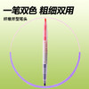 得力（deli）双头双色醒目荧光笔 学生考试重点标记笔 绘画涂鸦手账笔办公水性记号笔 3支6色S736 商品缩略图6