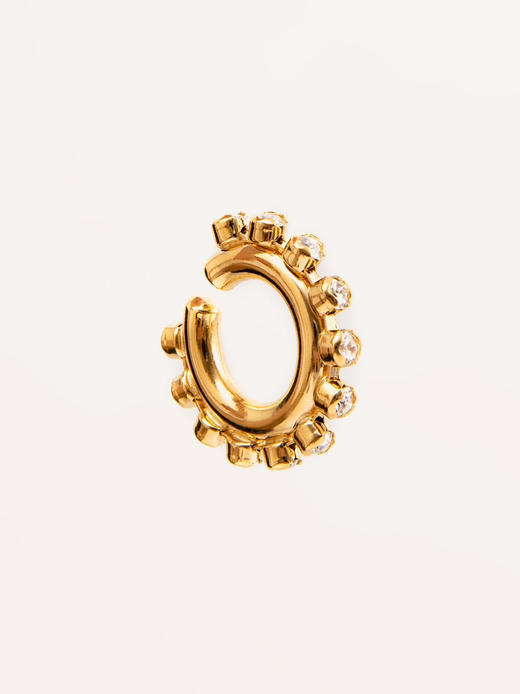 Chabaux Bling 系列耳挂 - 大号 gold/silver（单个） 商品图1