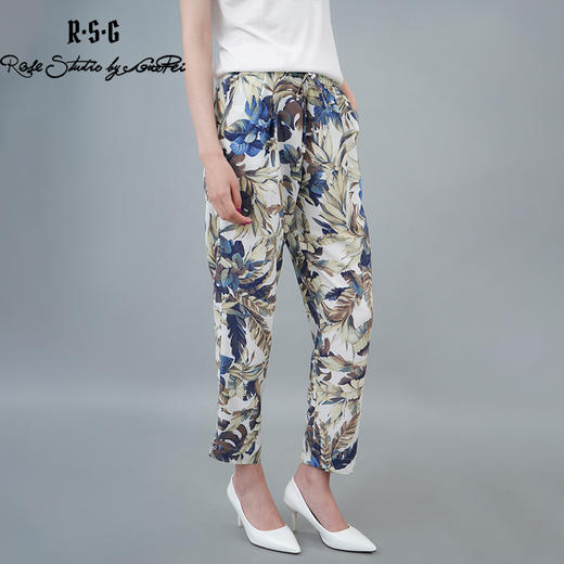 RSG2023度假风浪漫花卉休闲西服套装 商品图4
