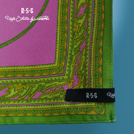 RSG郭培成衣品牌 优雅丝巾真丝《异域风情》 商品图4