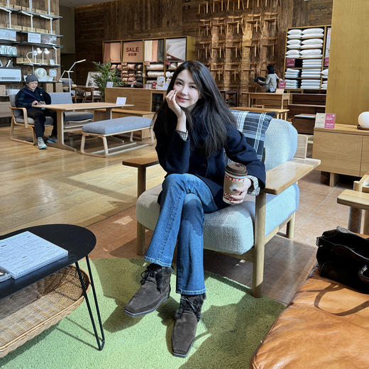 ROMI STUDIO “美式牛仔” 复古洗水纹理感直筒弹力牛仔裤 23AWN959 商品图3