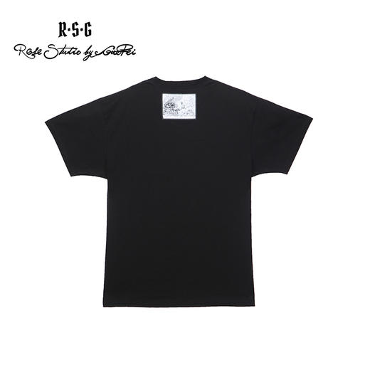 RSG郭培成衣品牌原创设计艺术插画纯棉T恤短袖女夏男女情侣款 商品图3