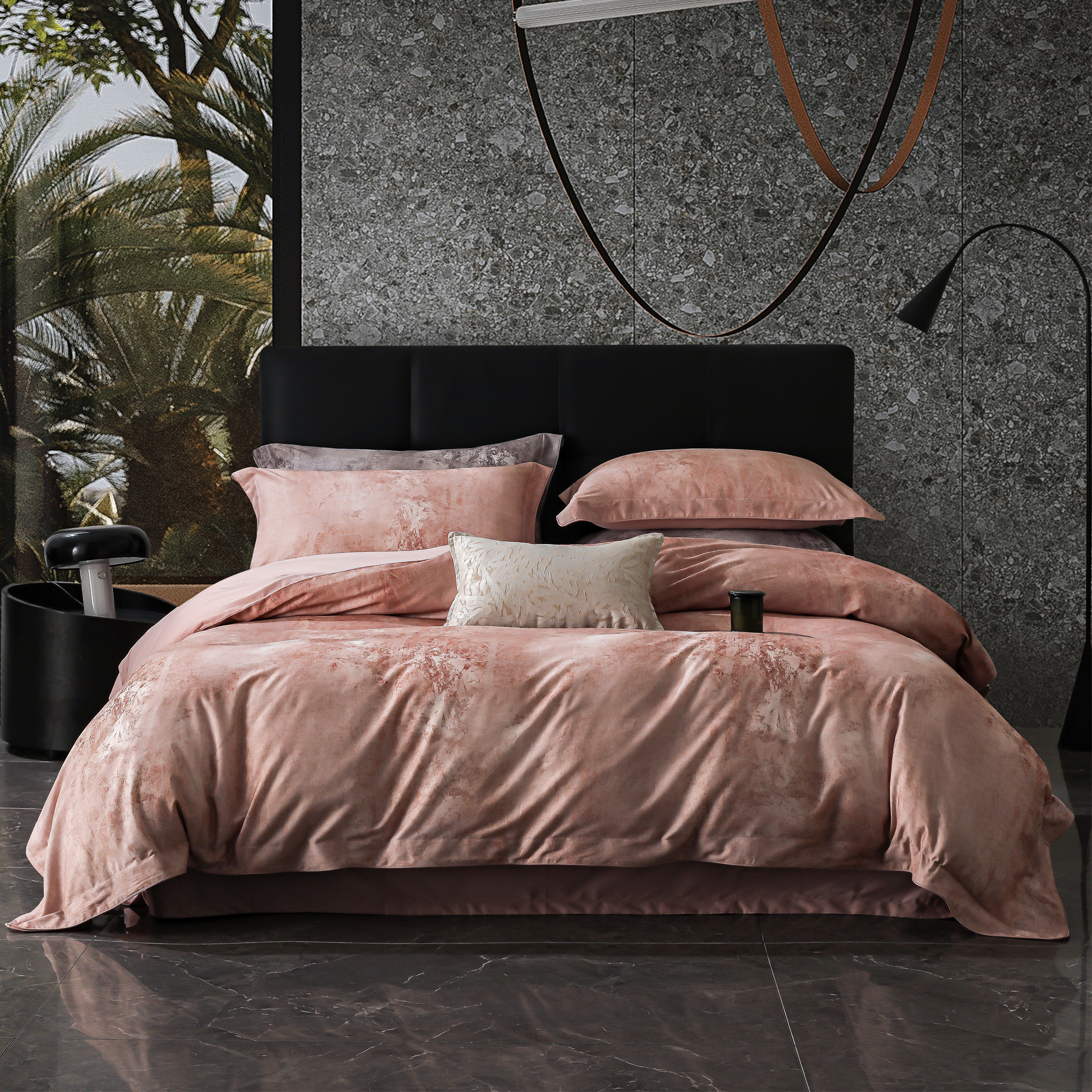 60支全棉磨毛印花四件套