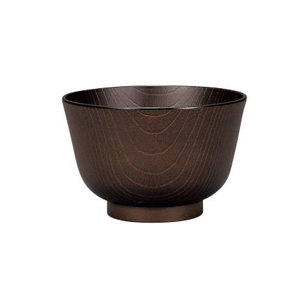 日本进口石田汤碗 外翻黑色 商品图1