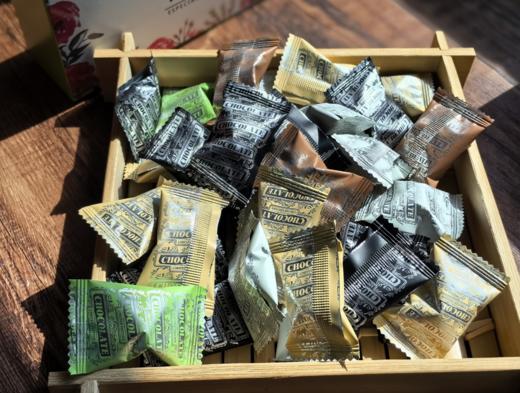 【9.9小食】甘滋罗纯可可脂手工松露形巧克力 | 零食糖果 一鹿有你（伴手礼盒）100g/盒 （22-24颗左右） 商品图5