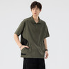 【DSL】大依优型大码立领拉链款短袖POLO衫T恤夏季加肥加大肥佬休闲宽松透气弹力男装上衣潮款 商品缩略图4