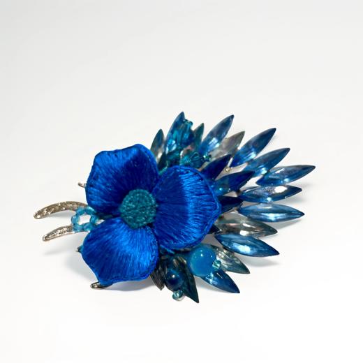 湘西十八洞 双面绣 胸针 商品图7