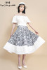 RSG郭培成衣品牌原创度假风纯棉刺绣设计感大摆量半身裙 春夏 商品缩略图5