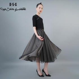 RSG2023新中式斜襟盘扣显瘦针织T恤