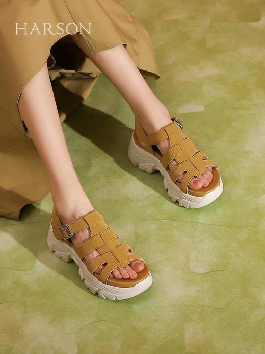 2楼哈森HM241601HARSON女鞋（新百购） 商品图4