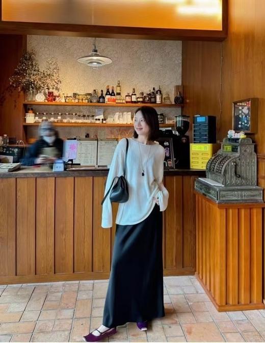 进口醋酸缎面最高版丝滑荷叶半身裙 商品图5