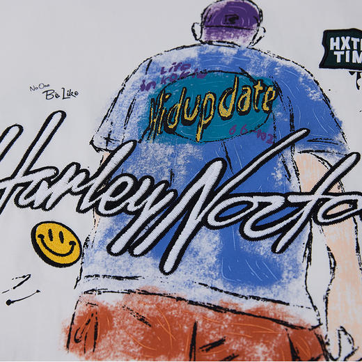 【新品上新】HX 夏季圆领短袖T恤C102520036101/02/03 商品图6