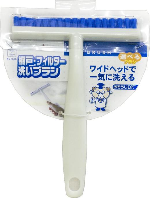 日本进口小久保工业所清扫博士纱窗过滤网清洗刷 商品图1