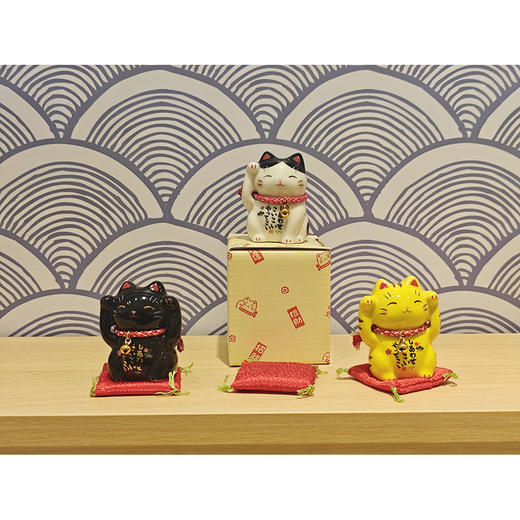 【旬彩】 日本进口药师窑彩绘招财猫 商品图5